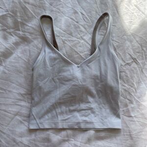 Lululemon white sports bra